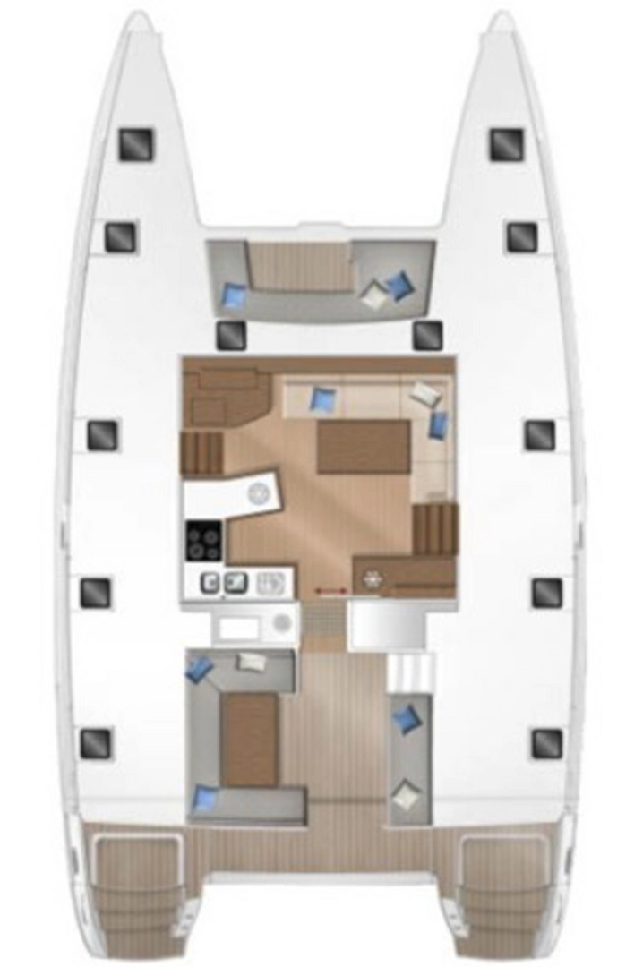 Katamaran mit oder ohne Skipper Lagoon mieten in Sant Antoni de Portmany