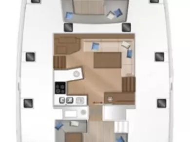 Katamaran mit oder ohne Skipper Lagoon mieten in Sant Antoni de Portmany