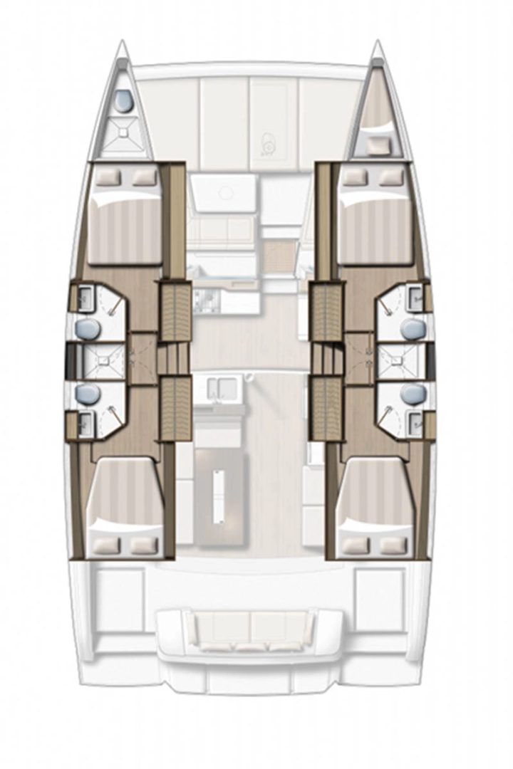 Vermietung Katamaran Bali mit Führerschein