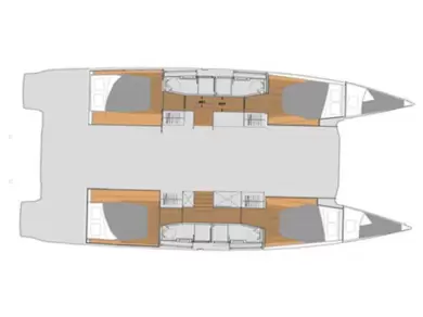 Katamaran mieten in Road Town - Fountaine Pajot Elba 45
