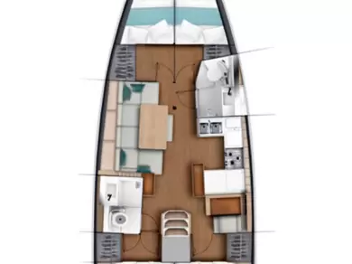 Boot mieten Palma de Mallorca günstig Sun Odyssey 440