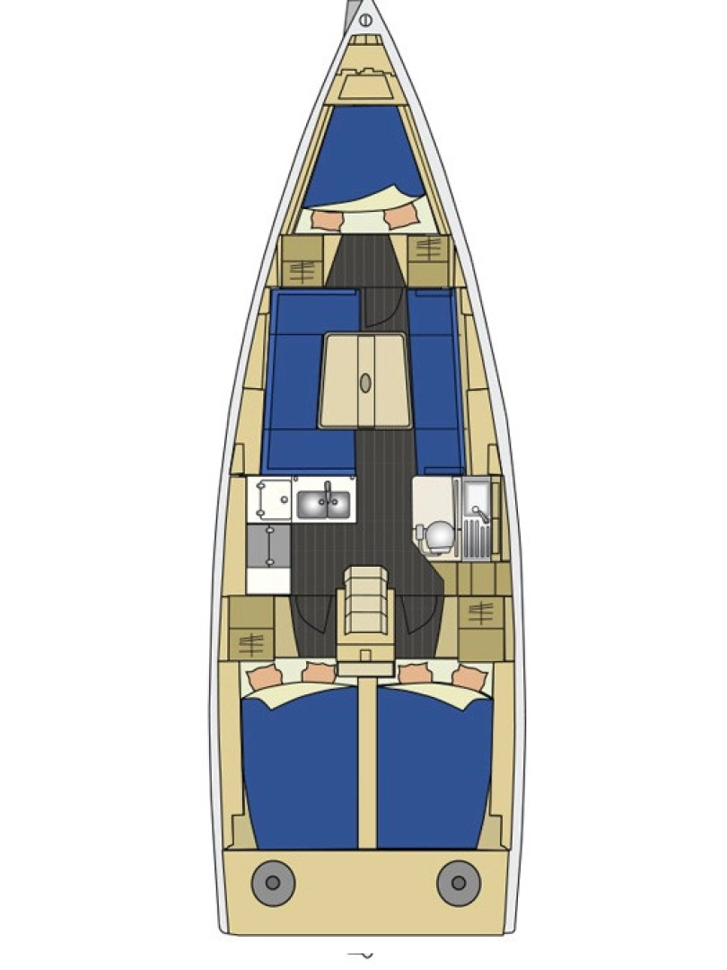 Ein Elan Elan 350 Performance mieten in Biograd na Moru