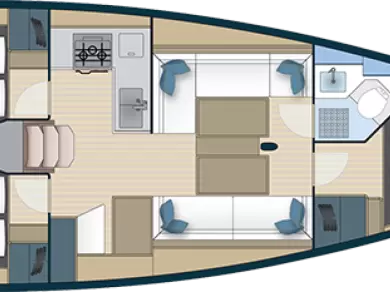 Bootsverleih More Boats More 40 Biograd na Moru Samboat