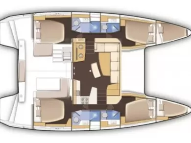 YachtCharter in Biograd na Moru - Lagoon Lagoon 42 auf SamBoat