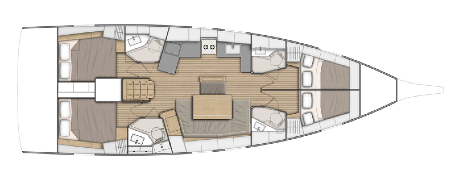 YachtCharter in Kos - Bénéteau Oceanis 46.1 auf SamBoat