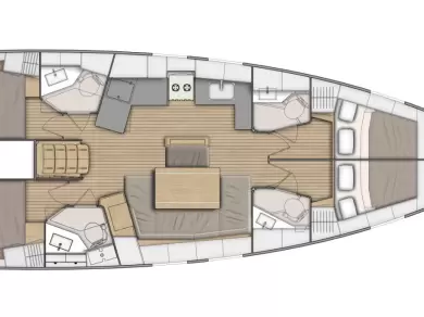 Ein Bénéteau Oceanis 46.1 mieten in Skradin
