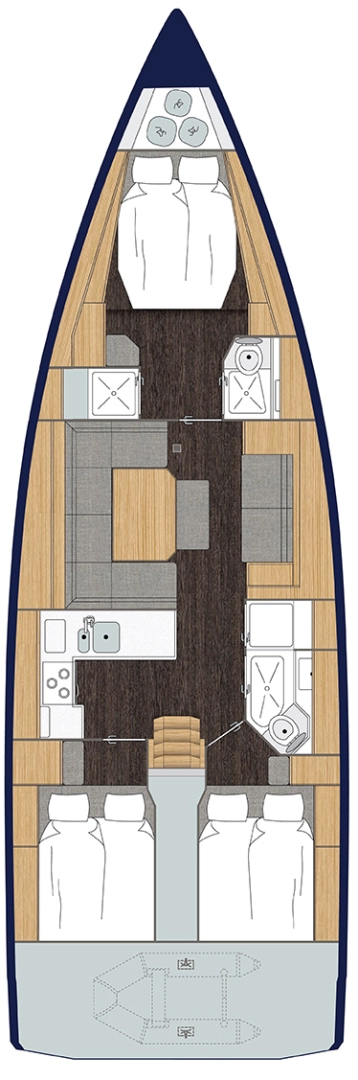 Ein Bavaria Bavaria C45 mieten in Punat