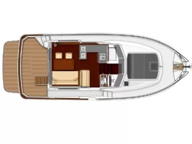 Ein Bénéteau Swift Trawler 34 Fly mieten in Zadar