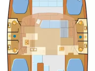 Vermietung Katamaran Fountaine Pajot mit Führerschein