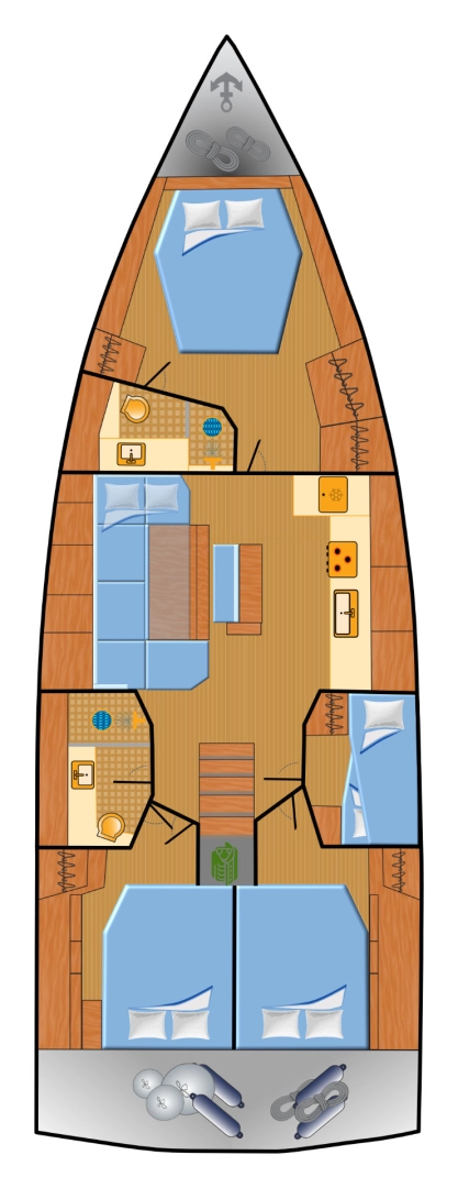 Bootsverleih Hanse Hanse 460 Pula Samboat