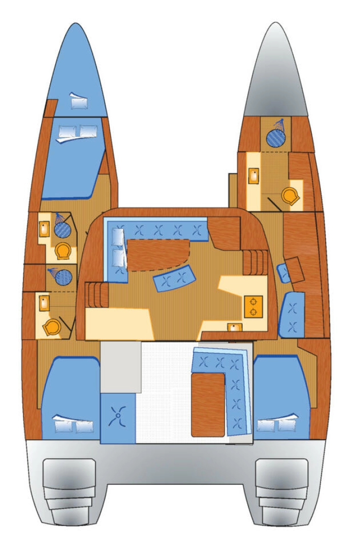 YachtCharter in Biograd na Moru - Lagoon Lagoon 42 auf SamBoat