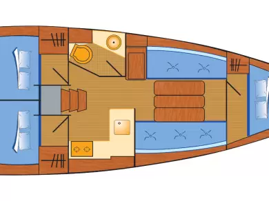 Ein Jeanneau Sun Odyssey 349 mieten in Biograd na Moru
