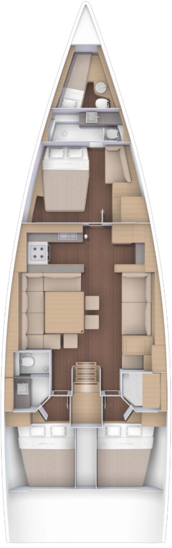Segelboot mit oder ohne Skipper Dufour mieten in Primošten