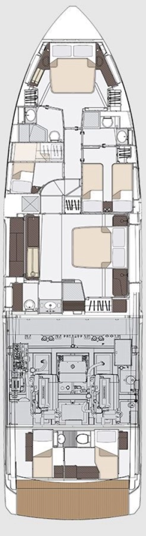 Azimut Azimut 68 mieten Podstrana