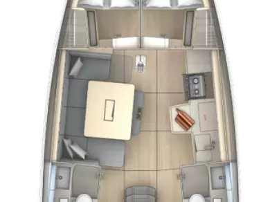 Bootsverleih Dufour Dufour 41 Tribunj Samboat