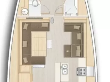 Segelboot mieten in Piräus - Hanse Hanse 588