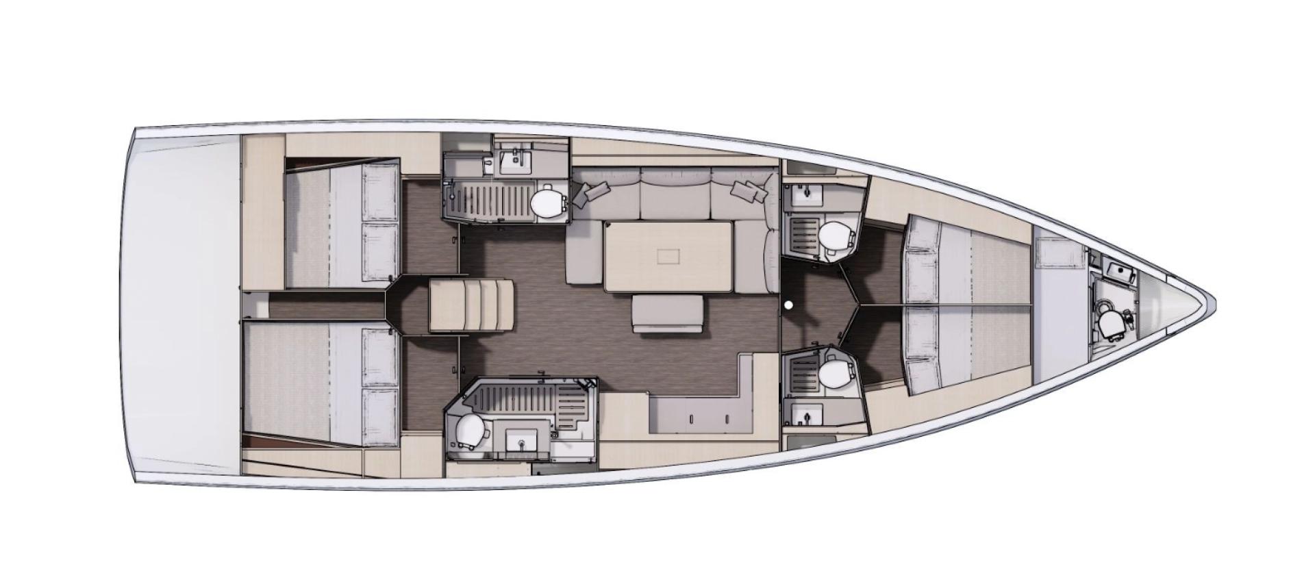 Segelboot mit oder ohne Skipper Dufour mieten in Lefkáda