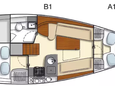 Segelboot mieten in Álimos - Hanse Hanse 325