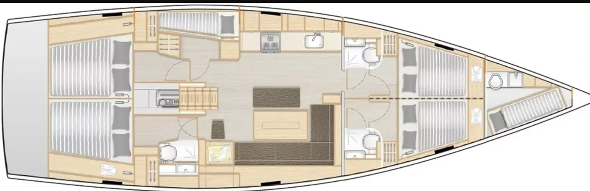 Boot mieten Álimos günstig Hanse 508