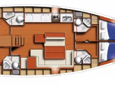 Vermietung Segelboot Bénéteau mit Führerschein