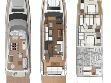 Boot mieten Zadar günstig Prestige 690