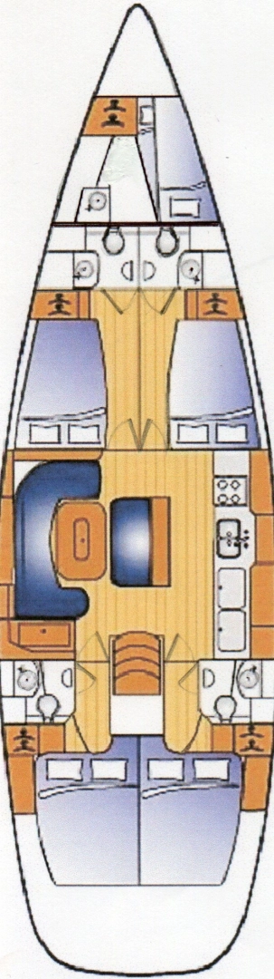 Boot mieten Pula günstig Beneteau 50