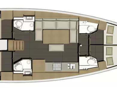 Boot mieten Lefkáda günstig Dufour 460 Grand Large