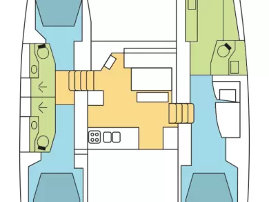 Vermietung Katamaran Lagoon mit Führerschein