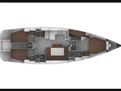 YachtCharter in Rhodos - Bavaria Cruiser 50 auf SamBoat