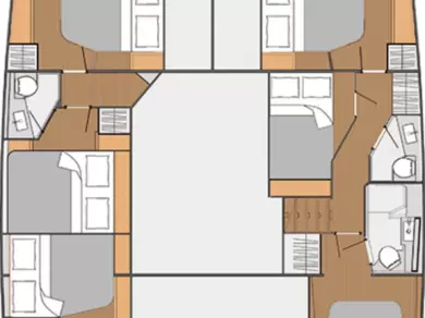 Katamaran mit oder ohne Skipper Fountaine Pajot mieten in Trogir