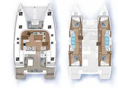 YachtCharter in Trogir - Lagoon Lagoon 46 auf SamBoat