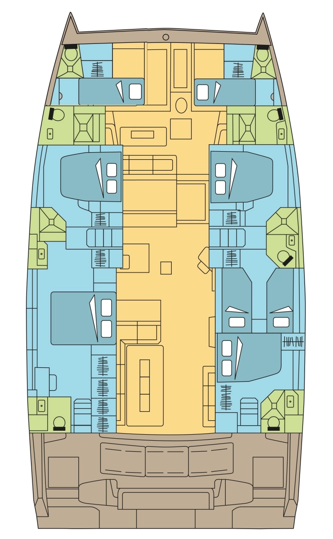Boot mieten Nassau günstig Bali 5.4