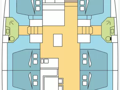 Ein Bali Bali 5.4 mieten in Le Marin