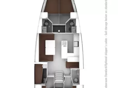 Segelboot mieten in Palma de Mallorca - Bavaria Cruiser 56