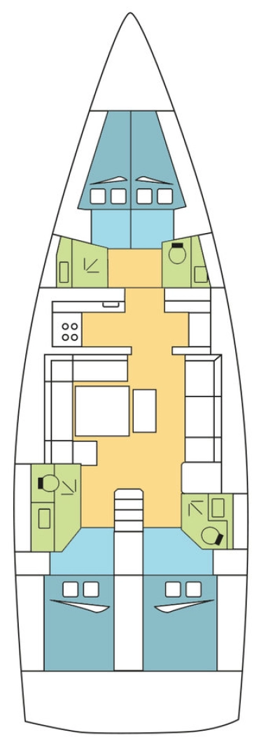 Segelboot mit oder ohne Skipper Dufour mieten in Furnari