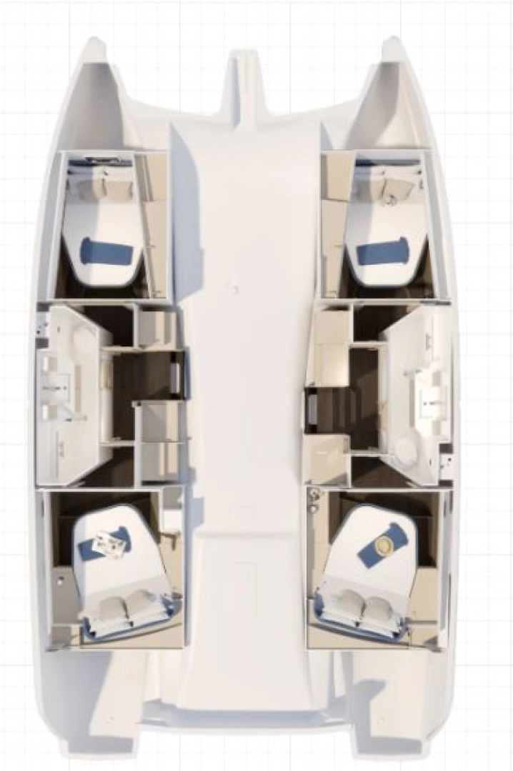 Fountaine Pajot Fountaine Pajot FP 41 Quatuor 2 mieten Saint-Mandrier-sur-Mer