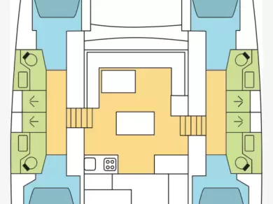 Vermietung Katamaran Lagoon mit Führerschein