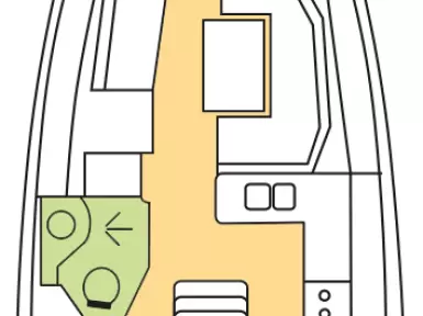 Vermietung Segelboot Jeanneau mit Führerschein