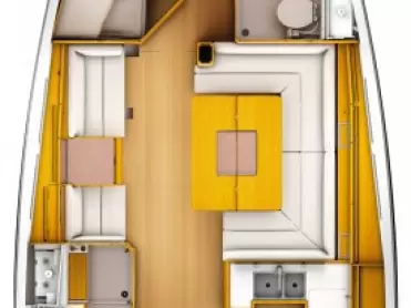 Boot mieten Álimos günstig Sun Odyssey 449