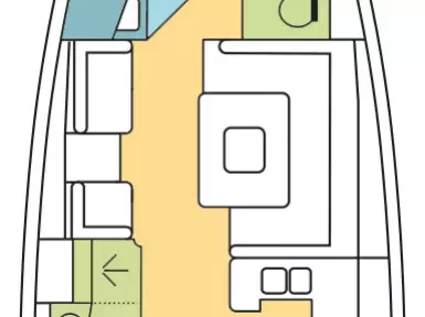 YachtCharter in Jolly Harbour - Jeanneau Sun Odyssey 449 auf SamBoat