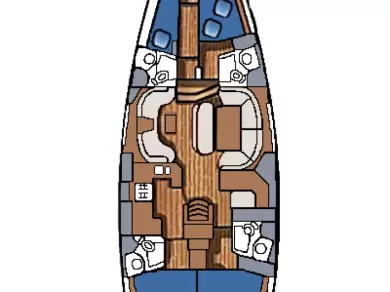 Segelboot mieten in Betina - Jeanneau Sun Odyssey 54 DS
