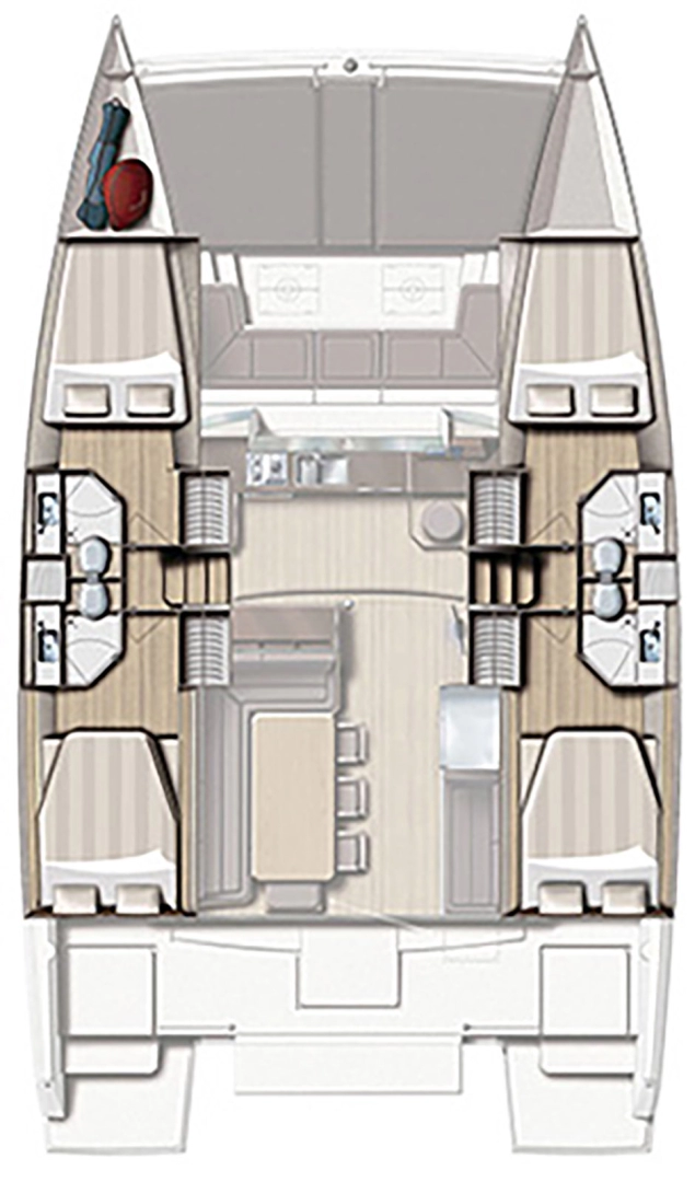 YachtCharter in Capo d'Orlando - Bali Bali 4.3 auf SamBoat