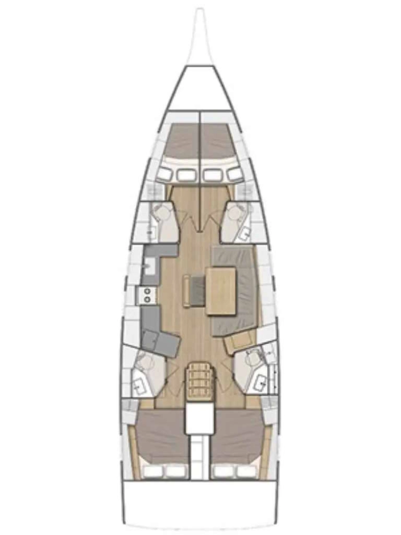 Boot mieten Zadar günstig Oceanis 46.1