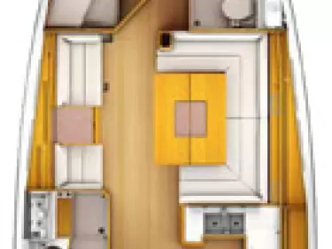 Vermietung Segelboot Jeanneau mit Führerschein