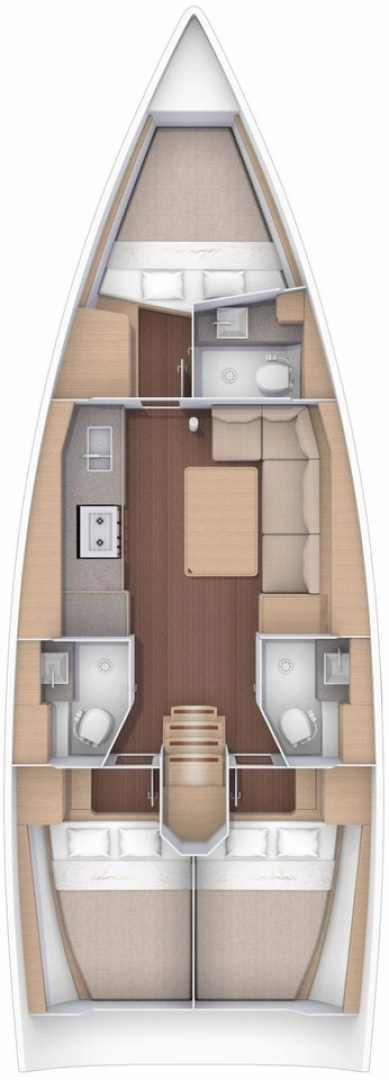 Segelboot mieten in Rhodos - Dufour Dufour 390 GL