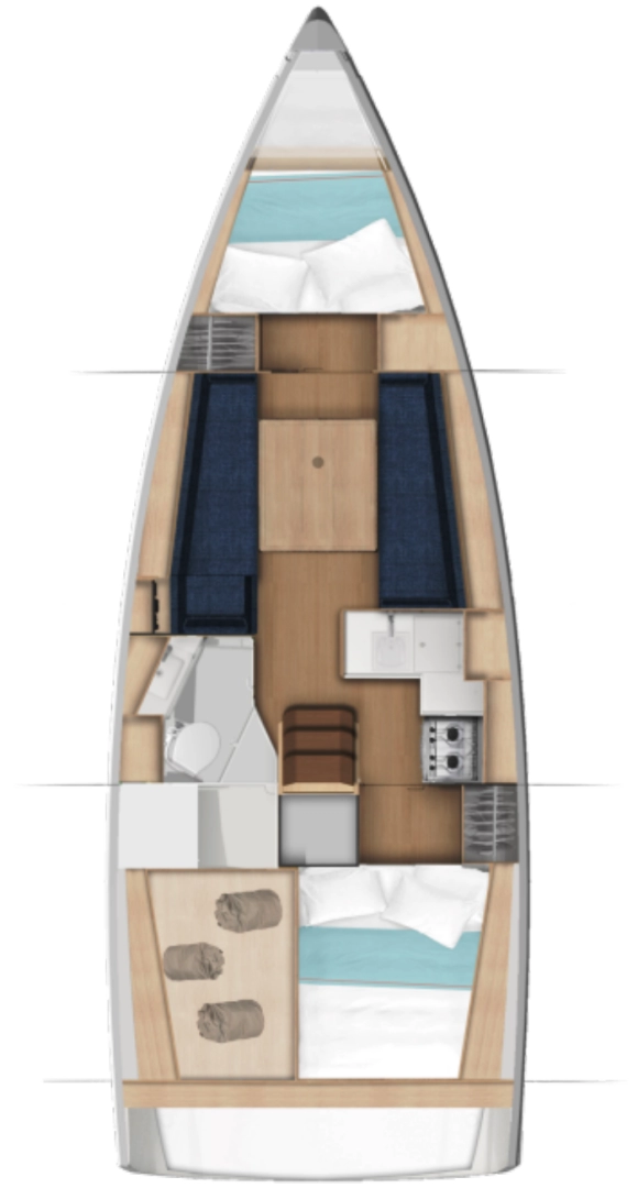 Jeanneau Sun Odyssey 350 mieten Lavrion