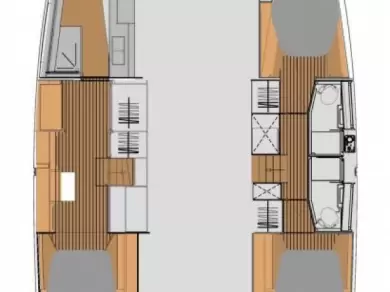 Vermietung Katamaran Fountaine Pajot mit Führerschein