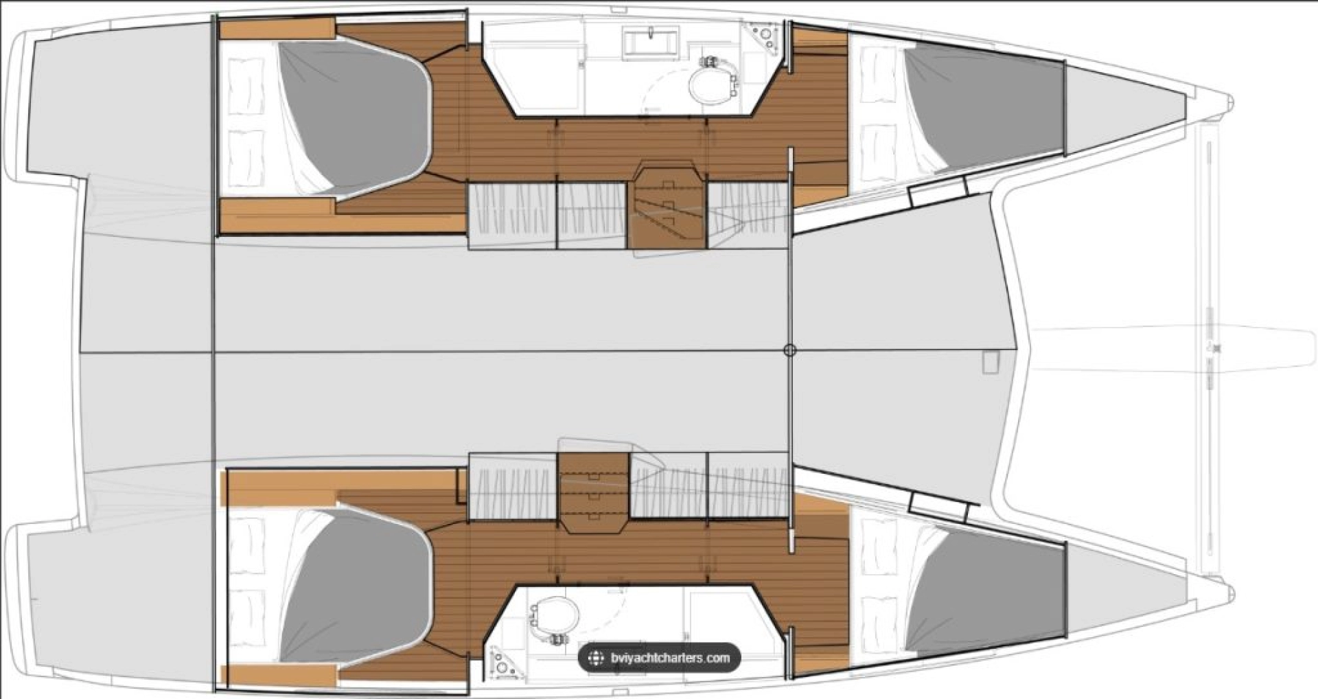 Ein Fountaine Pajot Lucia 40 mieten in Frenchtown