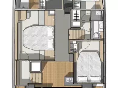 Boot mieten Marsh Harbour günstig Fountaine Pajot MY5