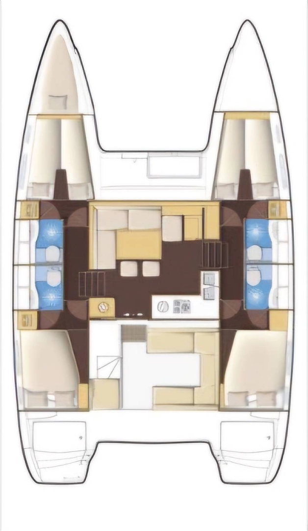 Katamaran mit oder ohne Skipper Lagoon mieten in Koh Samui